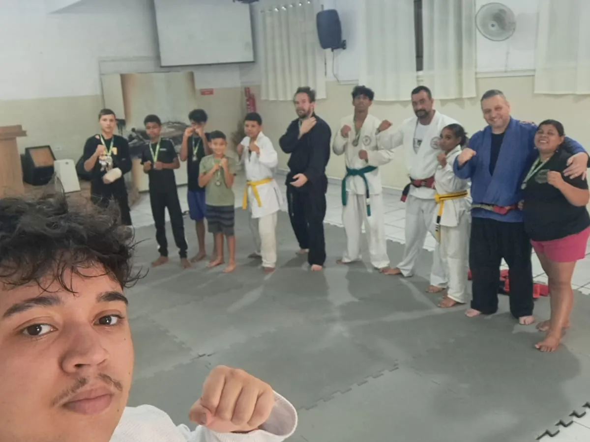 Treino com a turma